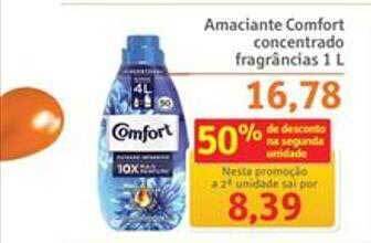 Sonda Amaciante comfort concentrado fragrâncias oferta