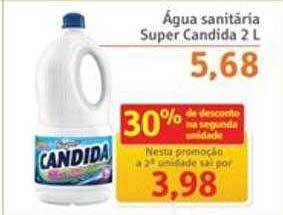 Sonda Água sanitaria super candida oferta