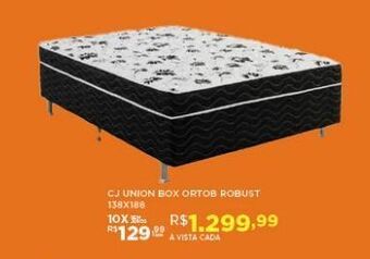 DB Supermercados Cj union box ortobom robust oferta