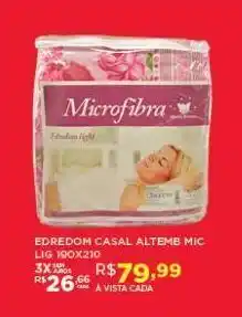 DB Supermercados Edredom casal altenburg mic 190x210 oferta