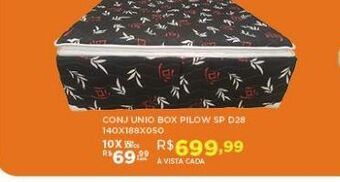 DB Supermercados Conj unio box pilow sp d28 140x188x050 oferta