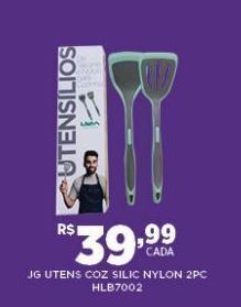 DB Supermercados Jg utens coz silic nylon 2pc oferta