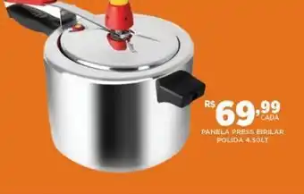 DB Supermercados Panela de pressão eirilar polida 4,50l oferta