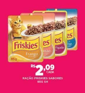 Ração para gatos friskies 85g