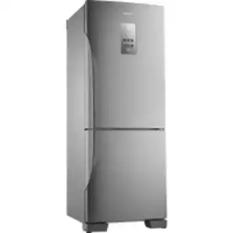 Novo Mundo Geladeira panasonic duplex 425l frost free aço escovado bb53pv3x oferta
