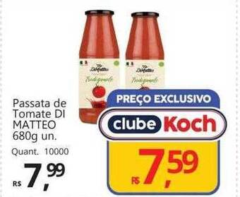 Supermercados Koch Passata de tomate di matteo oferta