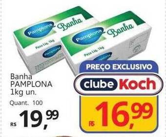 Supermercados Koch Banha pamplona oferta