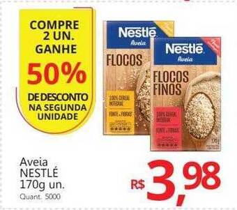 Supermercados Koch Aveia nestlé oferta