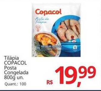 Tilápia copacol posta congelada