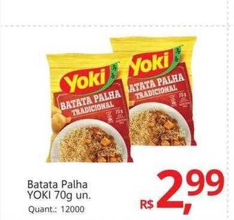 Supermercados Koch Batata palha yoki oferta
