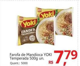 Supermercados Koch Farofa de mandioca yoki temperada oferta