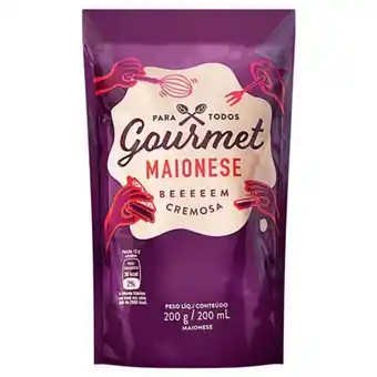 Maionese cremosa gourmet 200g