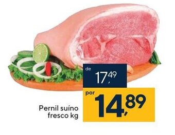 Coop Pernil Suino Fresco 1kg oferta