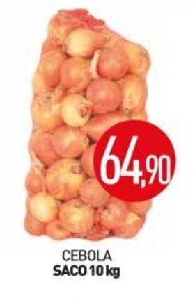 Calvo Atacadista Cebola saco 10kg oferta