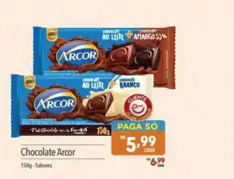 Chocolate Arcor Sabores 150g