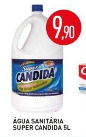 Calvo Atacadista Agua Sanitaria Super Candida 5L oferta