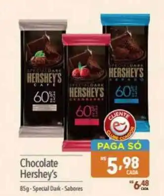 Chocolate Hershey's Special Dark Sabores 85g
