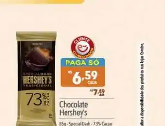 Supermercados Condor Chocolate Hershey's Special Dark 73% Cacau 85g oferta