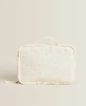 ZARA HOME Mala de gaze com luas e estrelas oferta