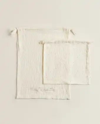 ZARA HOME Saco para roupa gaze luas e estrelas oferta