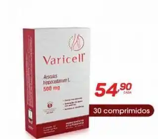 Varicell 500mg c/ 30 comprimidos