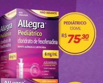 GBarbosa Allegra pediatrico 150ml oferta