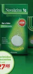 Novalgina 1g comprimidos efervescentes c/ 10 unid.