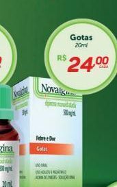GBarbosa Novalgina 500mg/ml gotas 20ml oferta