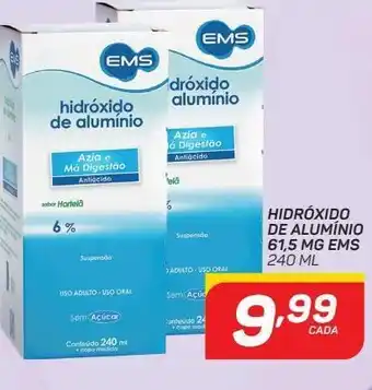 GBarbosa Hidróxido de alumínio 61,5mg ems 240ml oferta
