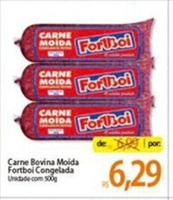Atacadão Carne Bovina Moida Fortboi Cong. 500g oferta