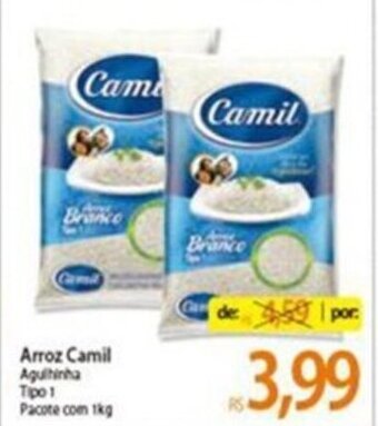Atacadão Arroz Camil 1kg oferta