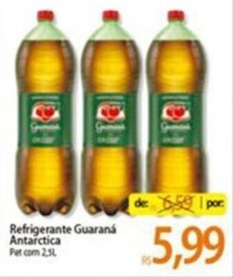 Atacadão Refrigerante Guarana Antarctica 2.5L oferta