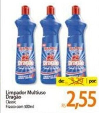 Atacadão Limpador Multiuso Dragao 500ml oferta