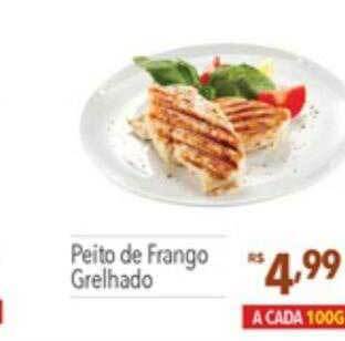 Supermercados Condor Peito de frango grelhado oferta