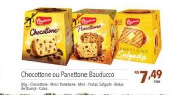 Chocottone ou panettone bauducco