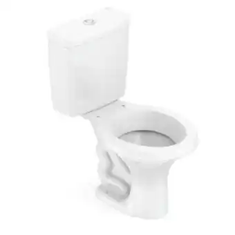 Lojas TaQi Vaso sanitário com caixa acoplada incepa zip, 3 a 6 litros, branco oferta