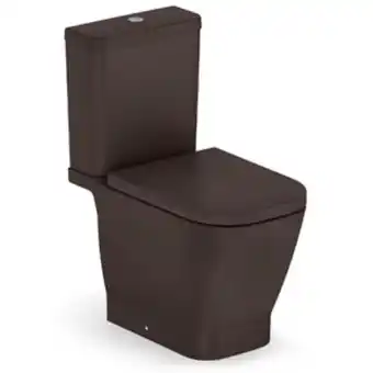 Leroy Merlin Kit vaso sanitário com caixa acoplada gap saída vertical café roca oferta