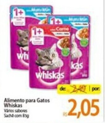Alimento para gatos Whiskas 85g