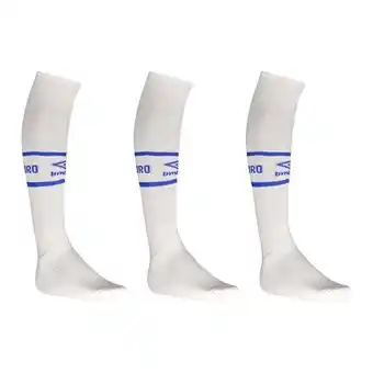 C&A Kit 3 pares de meiões umbro cruzeiro i 2018 branco oferta