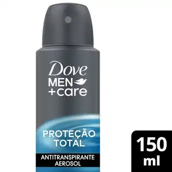 Supermercados Mateus Desodorante aerosol dove men+care proteção total 150ml oferta