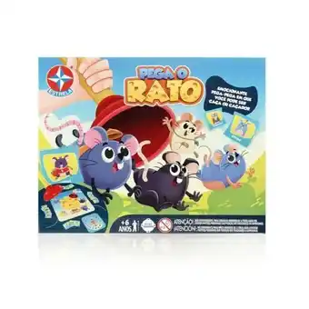 Jogo pega o rato - estrela