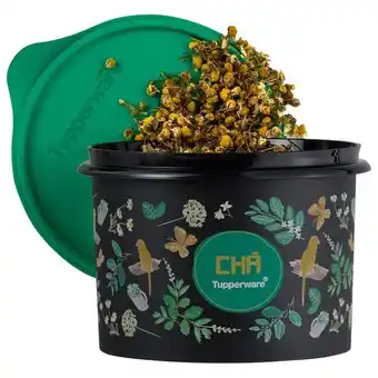 Tupper caixa 200 gramas chá floral