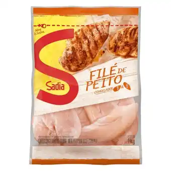 Supermercados Bretas Filé de peito de frango sadia zip 1kg oferta