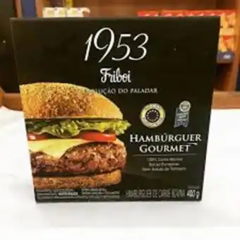 Hamburguer bovino 1953 friboi gourmet 400g