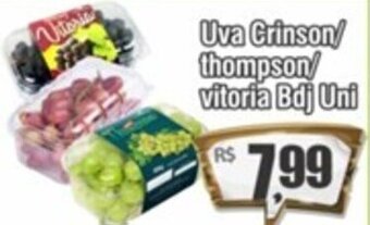 Uva Crimson/ thompson/ vitoria bdj uni