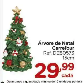 Carrefour Árvore de natal oferta