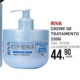 Lojas Rede Creme de tratamento oferta
