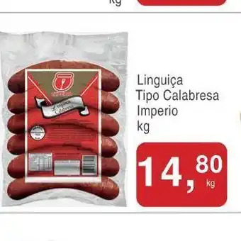 Mineirão Atacarejo Linguiça tipo calabresa oferta