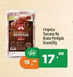 Supermercados Pague Menos Linguiça Toscana Na Brasa Perdigão Granel 1kg oferta