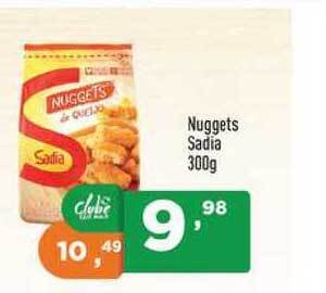 Supermercados Pague Menos Nuggets Sadia 300g oferta